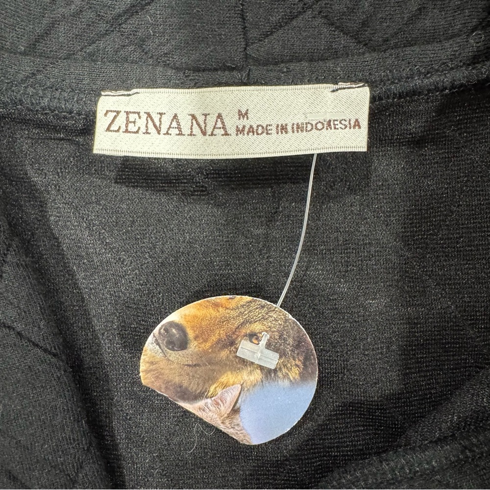 Zenana Outfitters Black Quilted Pantsuit - Picture 9 of 15